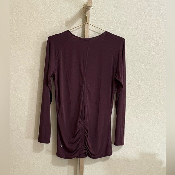 Lululemon Deep Stretch Long Sleeve Cinch – Arctic Plum - Picture 5 of 6